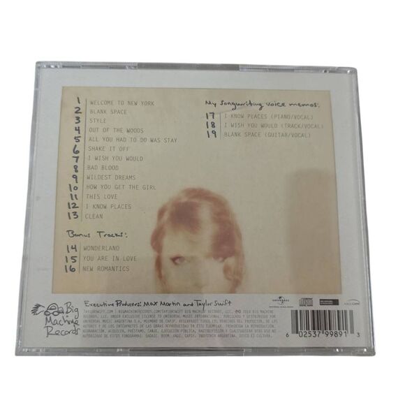 Taylor Swift 1989 D.L.X. Original 2014 Version CD - Picture 3 of 5